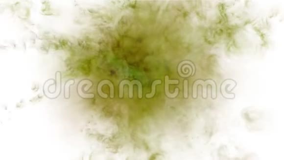 雾烟雾水液气体蒸汽星云等离子烟火云颗粒视频的预览图
