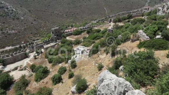 北塞浦路斯圣希利昂城堡视频的预览图
