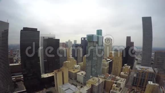 空中无人机视频休斯顿德克萨斯视频的预览图