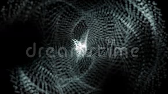 螺旋状的漂浮暗影视频的预览图