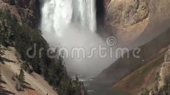 黄石瀑布视频的预览图