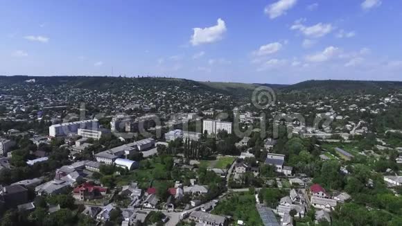 城市鸟瞰全景视频的预览图