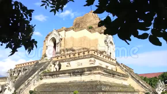 泰国清迈赤地銮殿视频的预览图