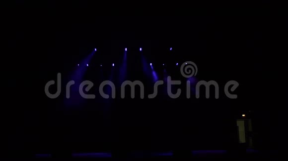 有灯光的自由舞台舞台灯光视频的预览图