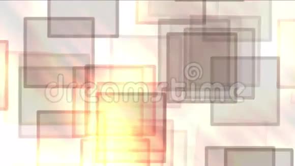 抽象玻璃方形粒子马赛克碎片烟花艺术矩阵背景视频的预览图