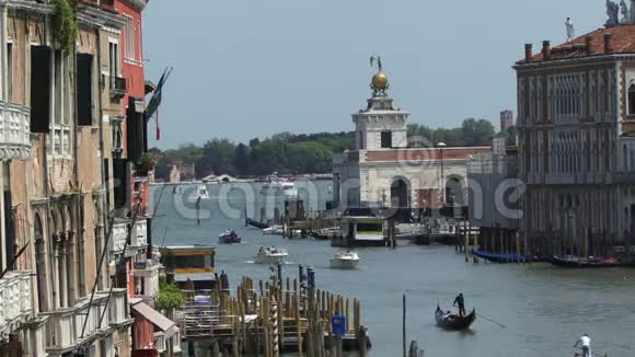 大运河威尼斯意大利鸟瞰图视频的预览图
