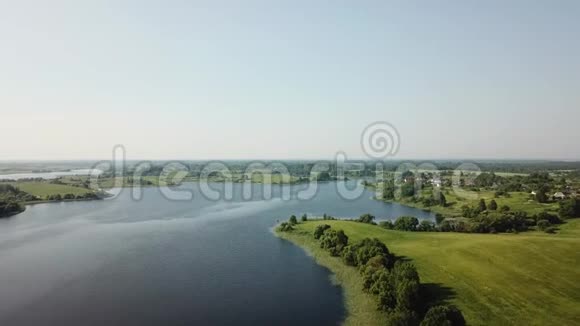 美丽的奥斯托芬斯克湖景观视频的预览图