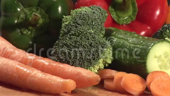 蔬菜库存视频的预览图