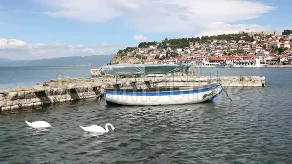 奥赫里德马其顿湖视频的预览图