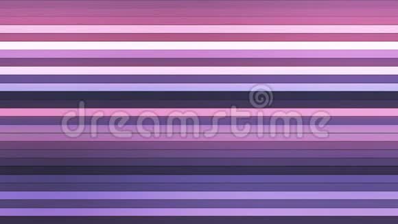 广播闪烁水平高科技酒吧紫色抽象循环4K视频的预览图