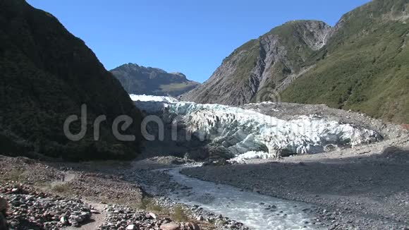 福克斯冰川南岛新新西兰视频的预览图