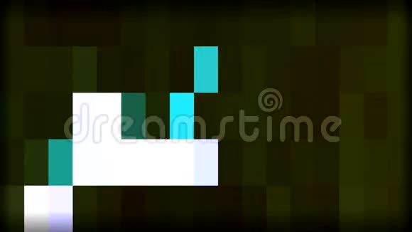 多色移动和变色的方形背景视频的预览图
