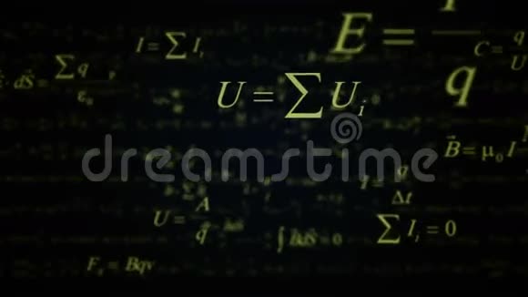 绿色物理和数学公式放大视频的预览图