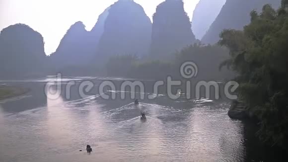 桂林上空日出视频的预览图