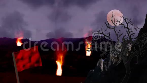 梦幻场景背景循环视频的预览图