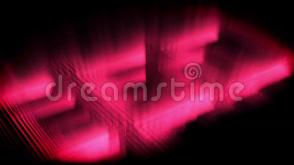 粉红色的辉光形成正方形视频的预览图