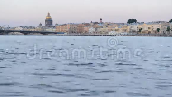 宫桥最多白色之夜俄罗斯圣彼得堡视频的预览图