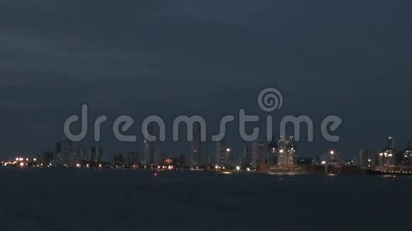 卡塔赫纳哥伦比亚摩天大楼视频的预览图