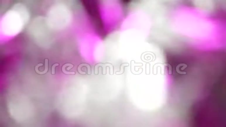 抽象粉红色的灯光背景视频的预览图