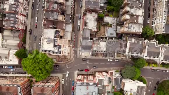 伦敦和泰晤士河的空中全景城市景观视频的预览图