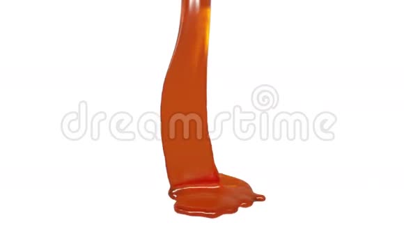 湍流橙色液体填充框架果汁视频的预览图
