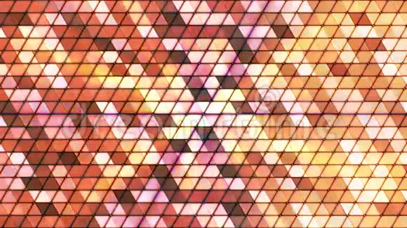 广播闪烁立方高科技三角形08视频的预览图