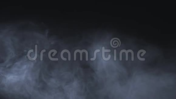 4k烟雾在太空中缓慢漂浮视频的预览图