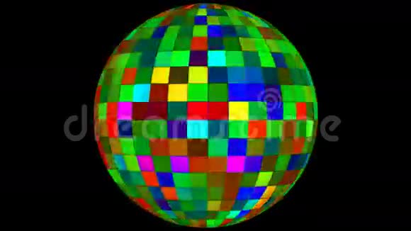 闪烁高科技壁球旋转环球06视频的预览图