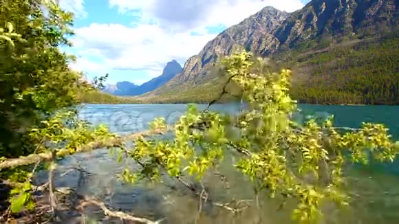 金特拉湖冰川国家公园视频的预览图