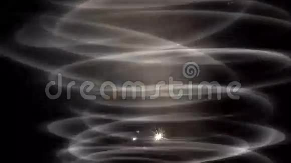 抽象龙卷风粒子烟花烟雾能量射线激光空间背景视频的预览图