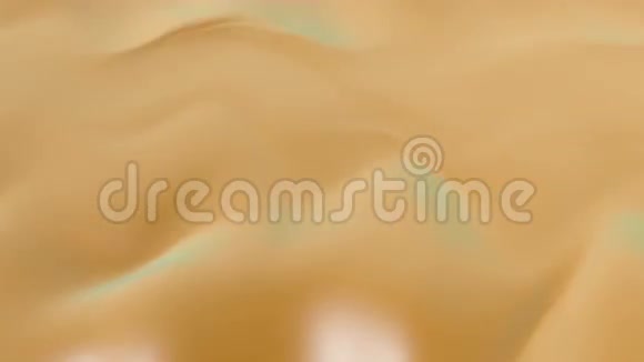抽象橙色旋转液体布无缝背景视频的预览图