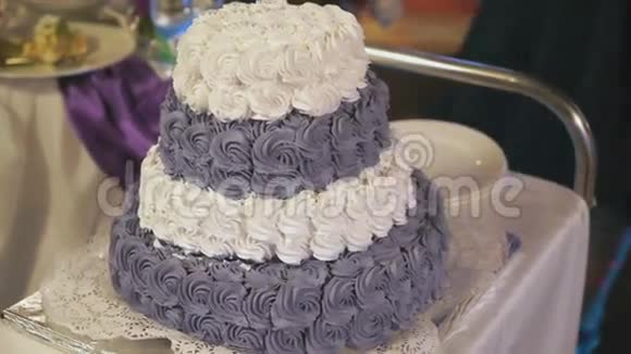 婚礼蛋糕视频的预览图