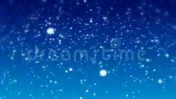 雪花循环背景视频的预览图