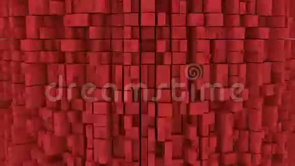 3D红盒4k无缝循环动画视频的预览图
