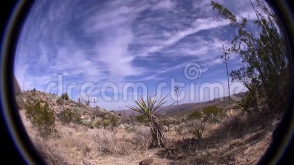 博雷戈沙漠加利福尼亚沙漠天空射击视频的预览图