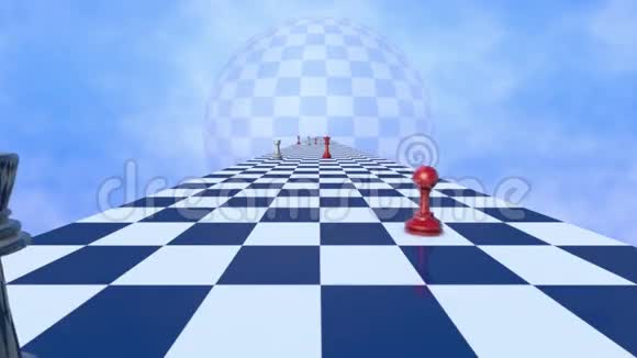 国际关系国际象棋隐喻视频的预览图