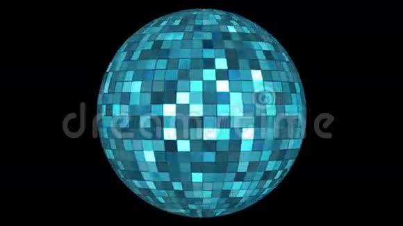 闪烁高科技壁球旋转环球02视频的预览图