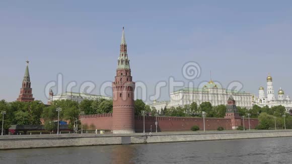 莫斯科红场和斯帕斯卡亚塔视频的预览图
