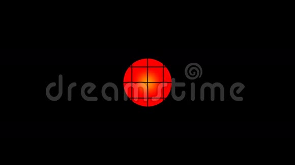 格子后面的红色圆圈视频的预览图