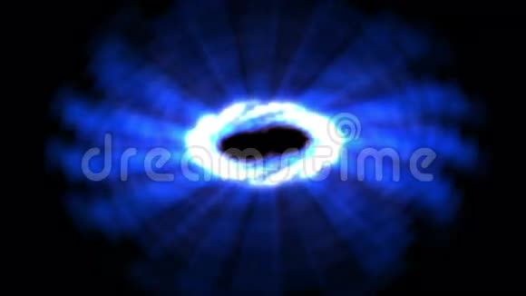 宇宙光圆银河圆激光环能源技术背景视频的预览图