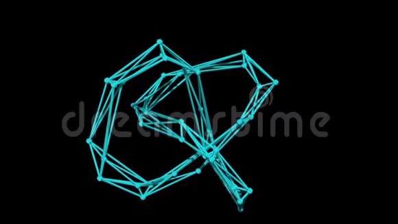 环面结线架模型三维渲染视频的预览图