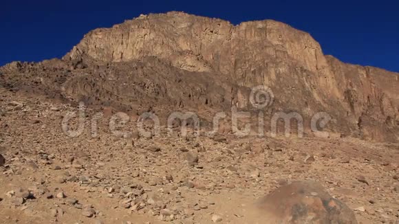 神圣的地方摩西山西奈半岛埃及视频的预览图