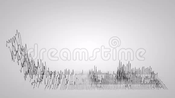计算机生成的声波图视频的预览图
