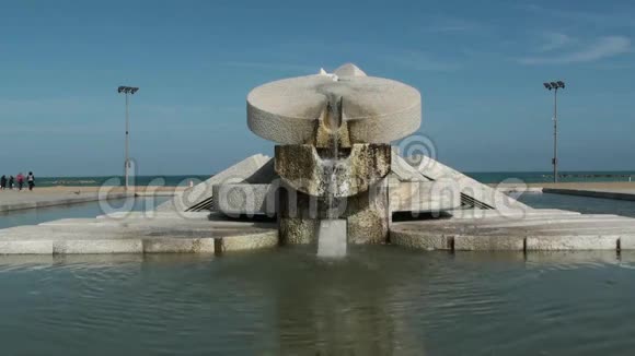 佩斯卡拉长廊上的喷泉视频的预览图