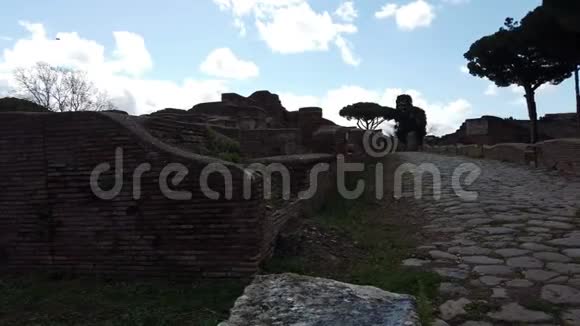 罗马帝国街景罗马视频的预览图
