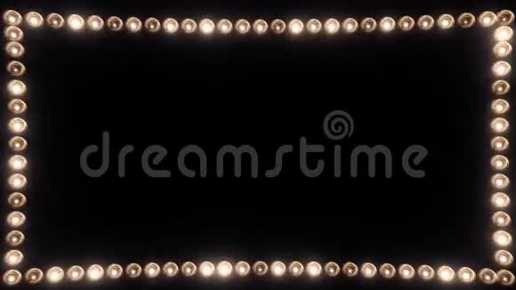 电影边界灯泡框架视频的预览图
