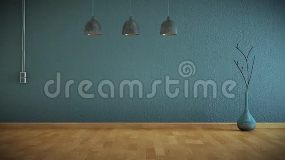 建立现代客厅室内设计3d视频的预览图