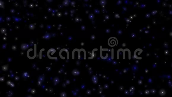 恒星空间抽象蓝色视频的预览图