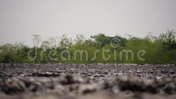 泥火山BledugKuwu印度尼西亚视频的预览图