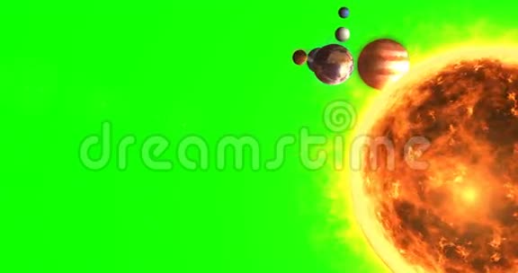 行星绕着太阳旋转视频的预览图